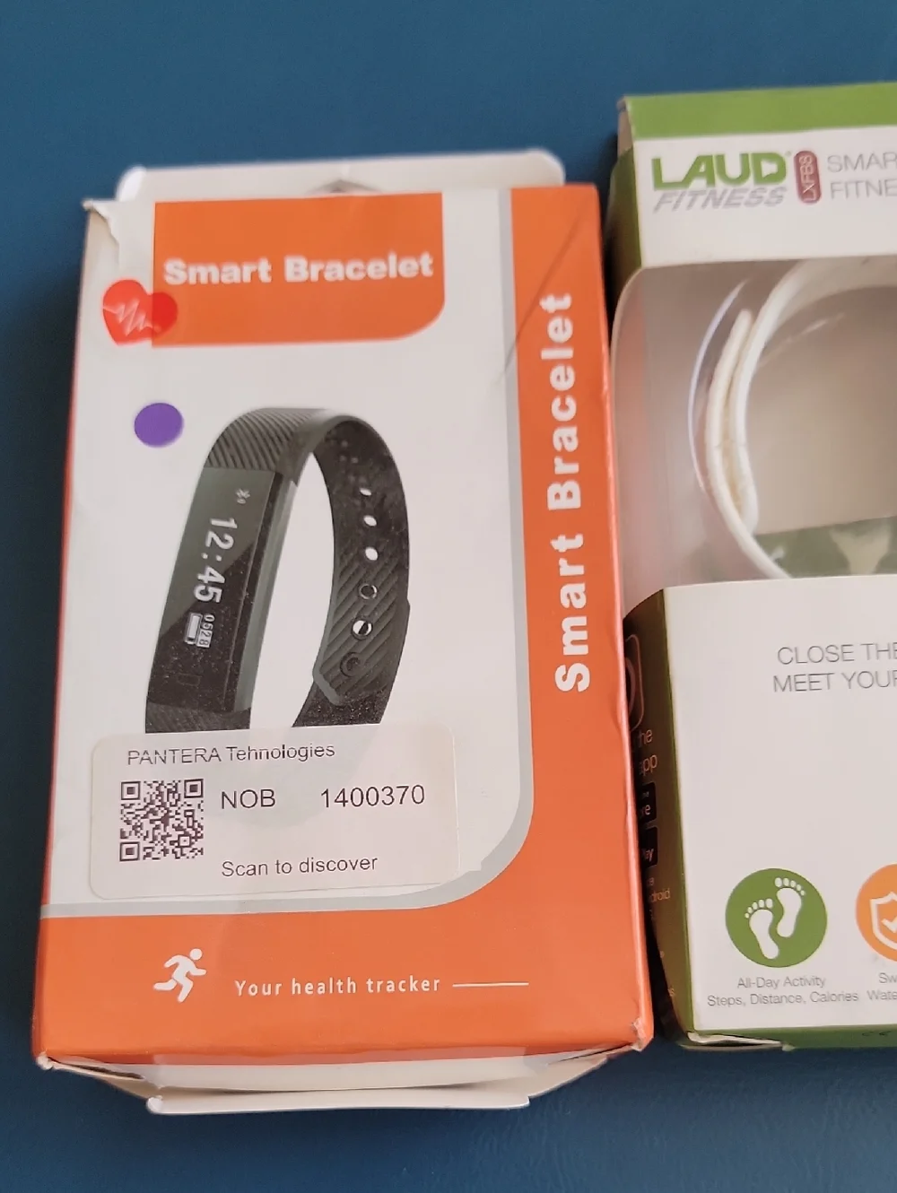 2- Packs of Smart Wireless Fitness Wristband - White